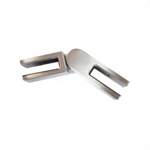 Slim adjustable 2205 stainless steel glass railing connector
