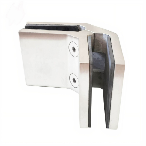 Wide 90-degree corner connector, 2205 stainless steel glass railing hardware