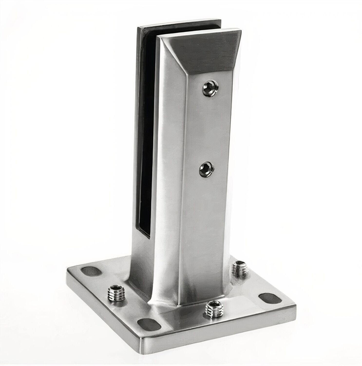 2205 duplex stainless steel spigot for glass deck railing