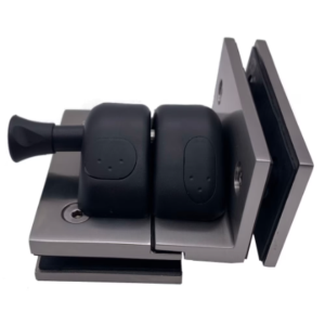90-degree door latch kit, 2205 stainless steel glass railing gate hardware